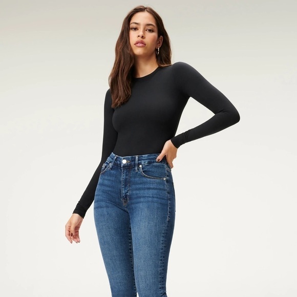 GOOD LEGS CROP RAW HEM JEAN SIZE 18 - Picture 2 of 8